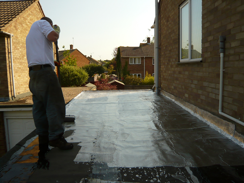 Flat Roof Gallery 6 - Treating Flat Roof